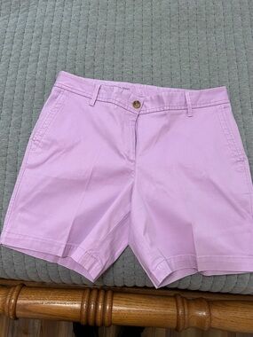 Talbots Lavender Relaxed Chino Short